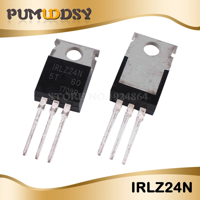 10PCS IRLZ24NPBF TO-220 IRLZ24N IRLZ24 MOSFET MOSFT 55V 18A 60mOhm 10nC LogLvlAB New original free shipping IC
10PCS IRLZ24NPBF TO-220 IRLZ24N IRLZ24 MOSFET MOSFT 55V 18A 60mOhm 10nC LogLvlAB New original free shipping IC