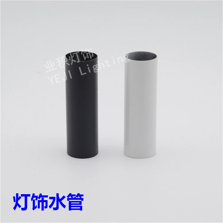 Black and white wrought iron straight pipe suitable for Crystal chandelier candle lamp Lighting accessories wholesale DIY
Black and white wrought iron straight pipe suitable for Crystal chandelier candle lamp Lighting accessories wholesale DIY