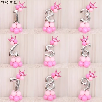 YORIWOO Number Foil Balloons 1 2 3 4 5 6 7 8 9 Children Birthday Baloons Birthday Party Decorations Kids Baby Shower Babyshower
YORIWOO Number Foil Balloons 1 2 3 4 5 6 7 8 9 Children Birthday Baloons Birthday Party Decorations Kids Baby Shower Babyshower