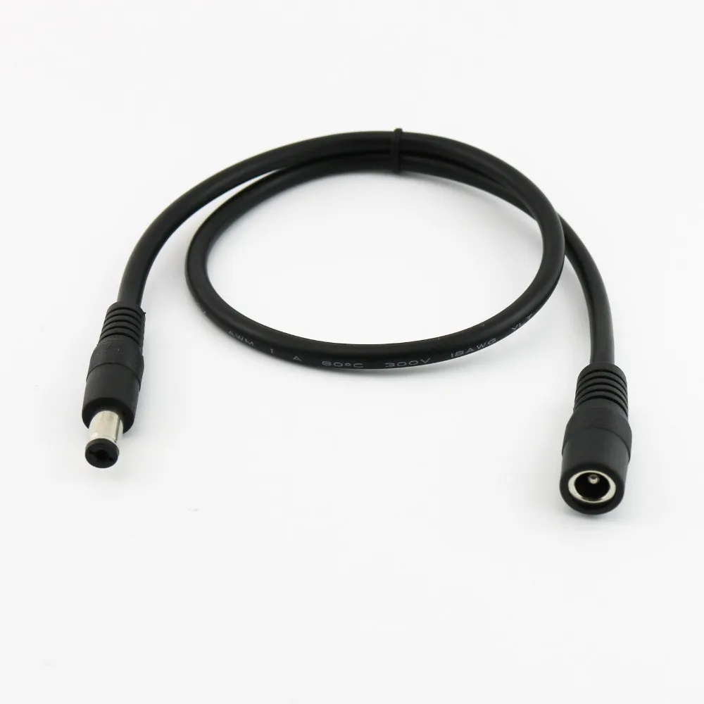10pcs CCTV DC Power 5.5 x 2.1mm Male To Female Adapter Connector Cable Cord 50cm 18AWG
10pcs CCTV DC Power 5.5 x 2.1mm Male To Female Adapter Connector Cable Cord 50cm 18AWG