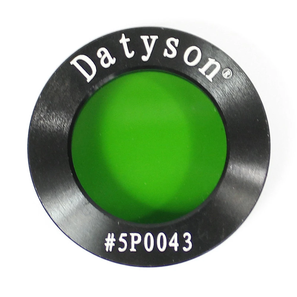 Optical Filters Astronomical Telescope Green Filter 1.25 Inches (31.7mm) Metric Screw Thread M28x0.6 Metric Fine Thread
Optical Filters Astronomical Telescope Green Filter 1.25 Inches (31.7mm) Metric Screw Thread M28x0.6 Metric Fine Thread