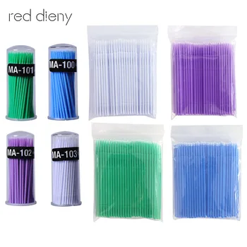 100pcs/lot Micro Durable Disposable Eyelash Extension Individual Applicators Mascara Brush For Women eyelash glue cleaning stick
100pcs/lot Micro Durable Disposable Eyelash Extension Individual Applicators Mascara Brush For Women eyelash glue cleaning stick
