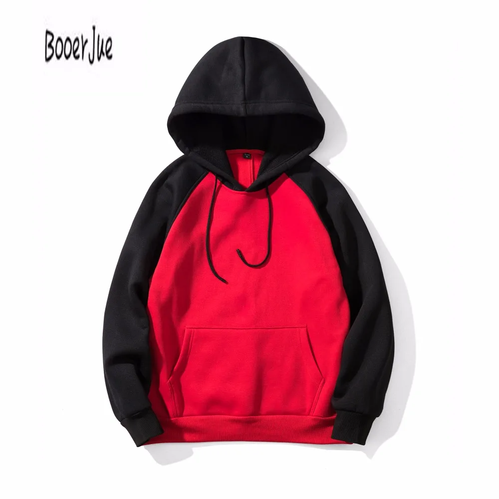 red and black sweatshirt