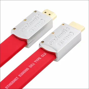 Hdmi 2.0 Cable 3D 4K Full HD 1080P 20.4Gbps High Speed Gold Plated Flat Hdmi Cable 1m 1.5m 2m 3m 5m 10m 15m 20m With packing box
Hdmi 2.0 Cable 3D 4K Full HD 1080P 20.4Gbps High Speed Gold Plated Flat Hdmi Cable 1m 1.5m 2m 3m 5m 10m 15m 20m With packing box