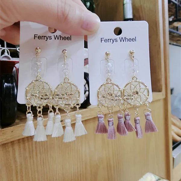Tassel Earrings For Women Ethnic Big Drop Earrings Bohemia Fashion Jewelry Trendy Cotton Rope Fringe Long Dangle Earrings
Tassel Earrings For Women Ethnic Big Drop Earrings Bohemia Fashion Jewelry Trendy Cotton Rope Fringe Long Dangle Earrings