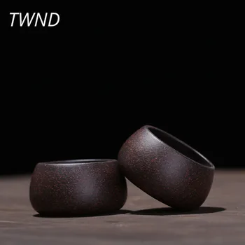 3 Pieces Yixing Tea Cups Set Chinese Ore Purple Clay 60ML Mud Black Creative Teaware
3 Pieces Yixing Tea Cups Set Chinese Ore Purple Clay 60ML Mud Black Creative Teaware