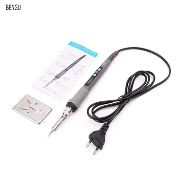 60W Adjustable LCD Digital Electric Soldering Iron Constant Temperature Rework Welding Gun Tool
60W Adjustable LCD Digital Electric Soldering Iron Constant Temperature Rework Welding Gun Tool