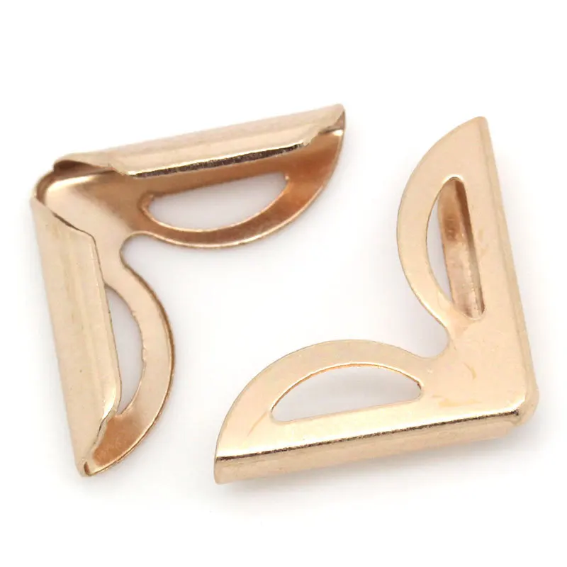 50Pcs 23*16mm Rose Gold Color Book Corner Scrapbooking Albums Menus Folders Protectors Corner Protector For Photo Album Corner
50Pcs 23*16mm Rose Gold Color Book Corner Scrapbooking Albums Menus Folders Protectors Corner Protector For Photo Album Corner