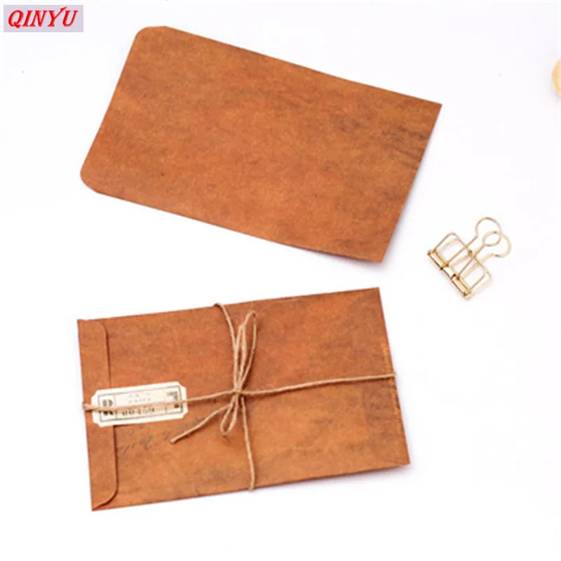 5Pcs Old Style Vintage Paper Envelope Brown Kraft Packaging For Retro Postcard Invitations Cards Small Gift festival supplies 5z
5Pcs Old Style Vintage Paper Envelope Brown Kraft Packaging For Retro Postcard Invitations Cards Small Gift festival supplies 5z