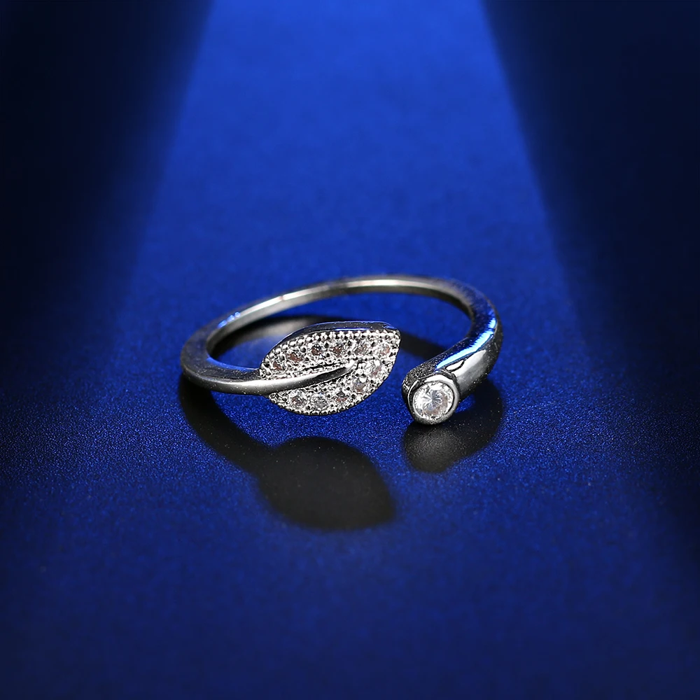 liujun New Fashion 2018 Finger Midi Ring for Women Silver-Color Leaves Rings Engagement Wedding Rings White CZ Zircon Jewelry
liujun New Fashion 2018 Finger Midi Ring for Women Silver-Color Leaves Rings Engagement Wedding Rings White CZ Zircon Jewelry