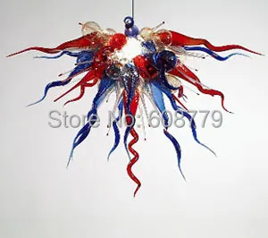 Free Shipping Multi Colroed Flush Mount Unique Chandelier Light