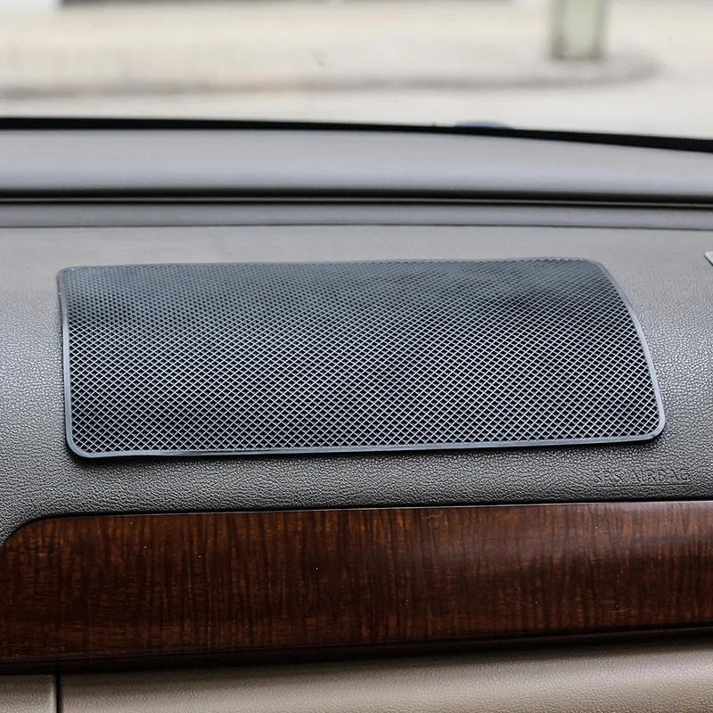 Car Dashboard Anti Slip Mat Silica Gel 27x 15 CM Non Slip Mat Sticky Pad Holder for Cell Phones Keys etc
Car Dashboard Anti Slip Mat Silica Gel 27x 15 CM Non Slip Mat Sticky Pad Holder for Cell Phones Keys etc