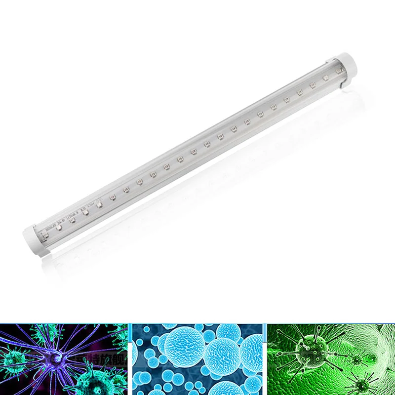 30cm UVC Ultraviolet UV Light Tube ChargerDisinfection Deodor Lamp Ozone Sterilization Kill Mites Eliminator Lamp AC100-240V
30cm UVC Ultraviolet UV Light Tube ChargerDisinfection Deodor Lamp Ozone Sterilization Kill Mites Eliminator Lamp AC100-240V