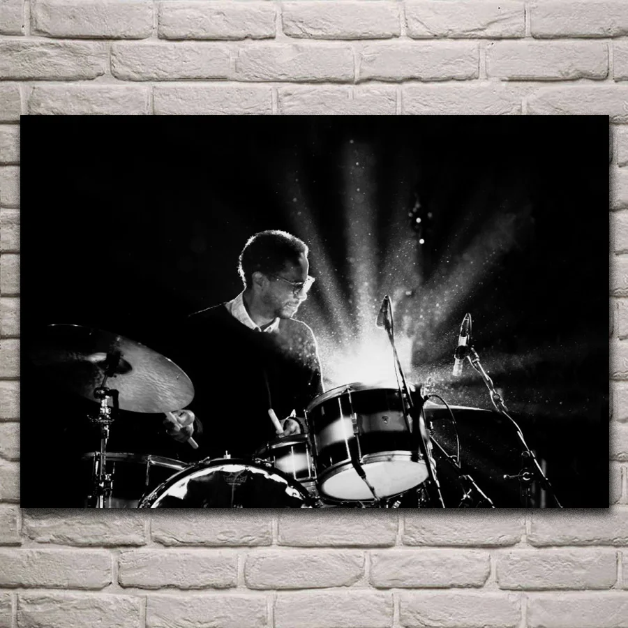 pop light music comcert jazz drummer musician black white living room decor home wall art decor wood frame fabric posters ME167
pop light music comcert jazz drummer musician black white living room decor home wall art decor wood frame fabric posters ME167