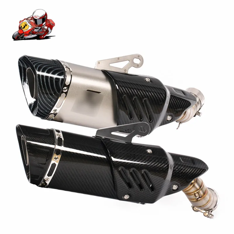 Motorcycle Full Exhaust System Slip on For Kawasaki Z900 Carbon Fiber Exhaust Muffler Pipe
Motorcycle Full Exhaust System Slip on For Kawasaki Z900 Carbon Fiber Exhaust Muffler Pipe