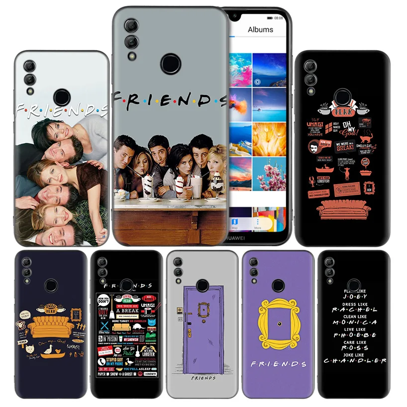 Friends TV Show Black Silicone Case Cover for Huawei Honor 8X 8C 8A 8S 10 10i Lite Play V20 Y9 Y7 Y6 Y5 Prime 2018 2019 Coque
Friends TV Show Black Silicone Case Cover for Huawei Honor 8X 8C 8A 8S 10 10i Lite Play V20 Y9 Y7 Y6 Y5 Prime 2018 2019 Coque
