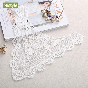 35cm*31cm White Beauty Lady Floral Motif Venise Lace Collar Lace Applique Sewing Accessories Craft for Dress Decoration
35cm*31cm White Beauty Lady Floral Motif Venise Lace Collar Lace Applique Sewing Accessories Craft for Dress Decoration