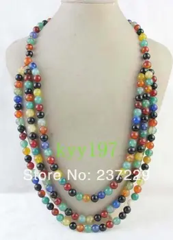 free shipping Wholesale price AD26"Beautiful Seven colourful beads made 3 Lines Beads Necklace
free shipping Wholesale price AD26"Beautiful Seven colourful beads made 3 Lines Beads Necklace