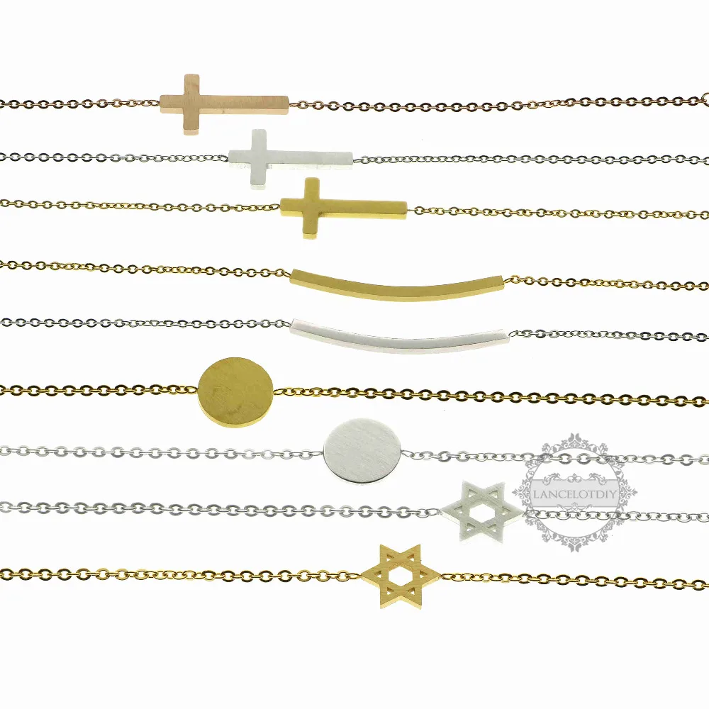 rose gold silver stainless steel round cross star charm bracelet fashion women gift 6460002
rose gold silver stainless steel round cross star charm bracelet fashion women gift 6460002