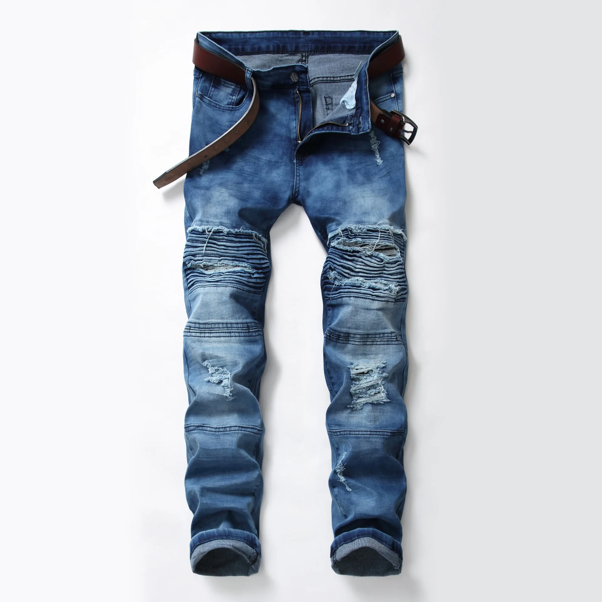QMGOOD 2019 Spring Fashion Ripped Jeans Men with Holes Denim Skinny Famous Slim Fit Jean Pants Scratched Biker Jeans Straight
QMGOOD 2019 Spring Fashion Ripped Jeans Men with Holes Denim Skinny Famous Slim Fit Jean Pants Scratched Biker Jeans Straight