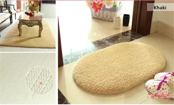 NiceRug Fashion Living Dining Bedroom Solid Khaki Oval Shaped Soft Fluffy Non-slip Rugs And Carpets For Bedside Desk Mat
NiceRug Fashion Living Dining Bedroom Solid Khaki Oval Shaped Soft Fluffy Non-slip Rugs And Carpets For Bedside Desk Mat