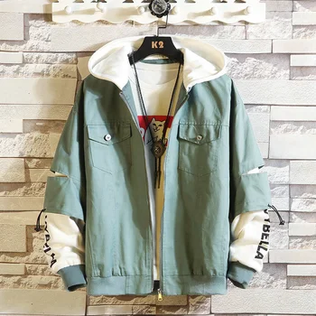 2019 Spring Korean Men's Trend Versatile Tooling Loose Hooded Youth Couple Fresh Student Casual Jacket Streetwear
2019 Spring Korean Men's Trend Versatile Tooling Loose Hooded Youth Couple Fresh Student Casual Jacket Streetwear