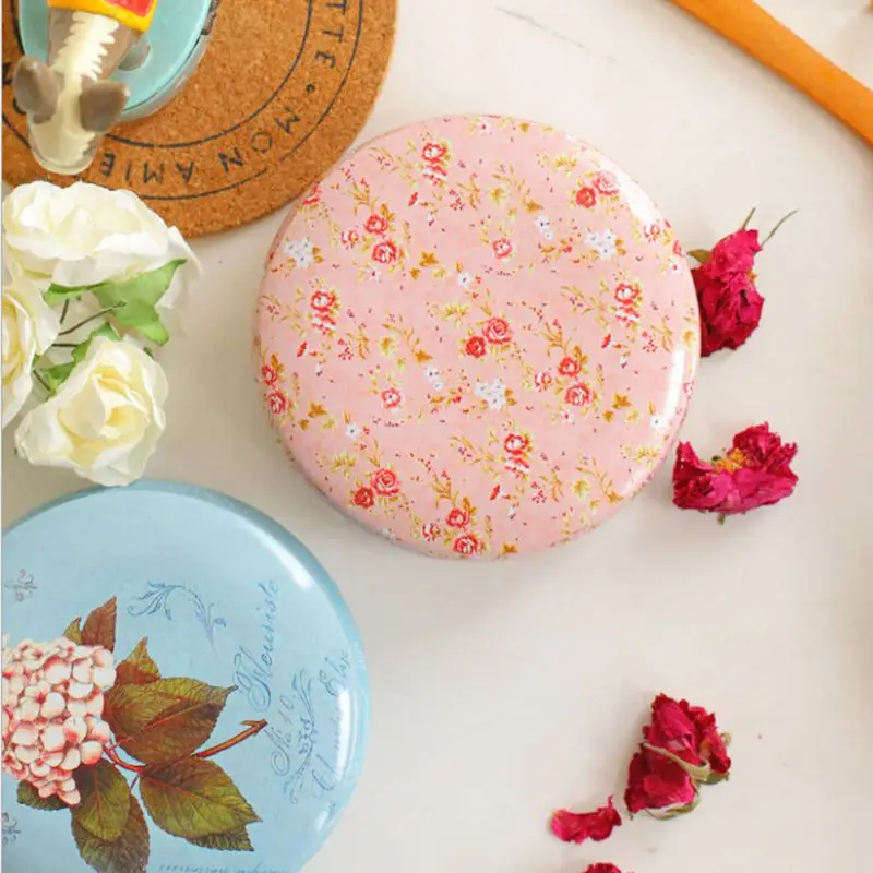 Hot Flower Drawing Tea Sugar Coffee Sundries Storage Tin Box Kitchen Gift Portable Roud Shape Coin Storage
Hot Flower Drawing Tea Sugar Coffee Sundries Storage Tin Box Kitchen Gift Portable Roud Shape Coin Storage