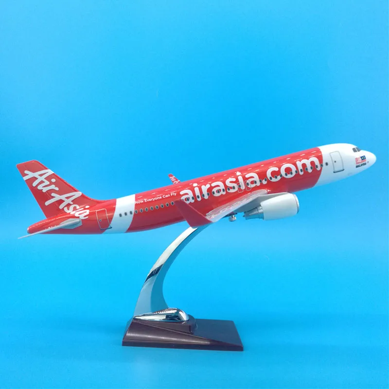 37CM 1:200 Airbus A320-200 Model Malaysia Plane Asia Airline with Base Alloy Resin Aircraft Desk Decoration Collection Kids Gift
37CM 1:200 Airbus A320-200 Model Malaysia Plane Asia Airline with Base Alloy Resin Aircraft Desk Decoration Collection Kids Gift