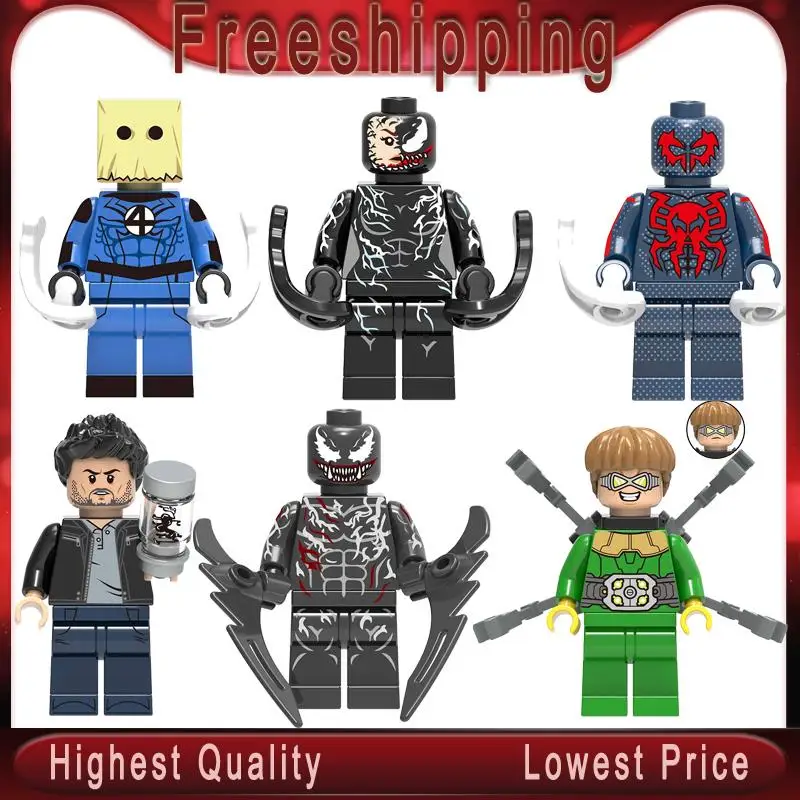 super heroes Figures Riot Female Venom Edward Eddie Brock Anti-Venom Carnage Vulture Building Blocks Toys For Children X0231
super heroes Figures Riot Female Venom Edward Eddie Brock Anti-Venom Carnage Vulture Building Blocks Toys For Children X0231