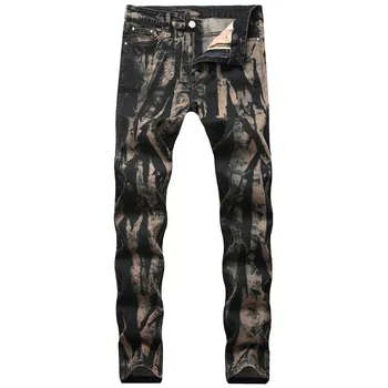 2019 New Original Design Men's jeans Men's Slim Stretch feet Men's pants Mid-rise Straight Casual pants More Size 28-40 42
2019 New Original Design Men's jeans Men's Slim Stretch feet Men's pants Mid-rise Straight Casual pants More Size 28-40 42