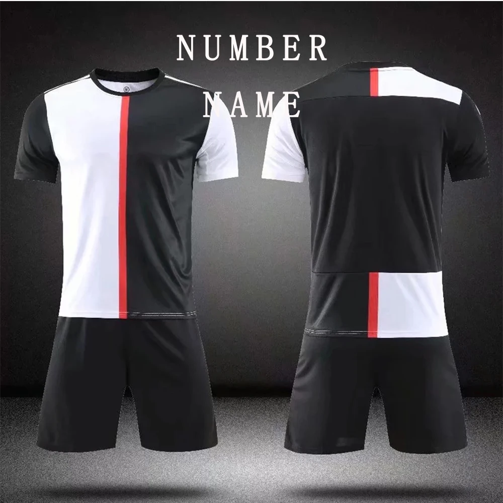 Boy Soccer Short Sleeves Custom Football Uniform Kits 2019-2020 Home Soccer Jerseys Kids Soccer Sets Customize Name Number
Boy Soccer Short Sleeves Custom Football Uniform Kits 2019-2020 Home Soccer Jerseys Kids Soccer Sets Customize Name Number