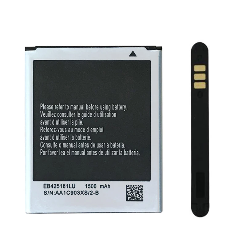 OHD 3.7v 1500mAh Li-ion Phone Battery EB425161LU for Samsung Galaxy S3 mini i8190 i8160 S7560 S7562 S7580 ace 2 Trend S Duos
OHD 3.7v 1500mAh Li-ion Phone Battery EB425161LU for Samsung Galaxy S3 mini i8190 i8160 S7560 S7562 S7580 ace 2 Trend S Duos