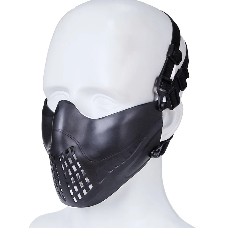 ActionUnion Tactical Half Face Mask Airsoft Military Outdoor Protective Soft Masks Helmet Paintball Hunting CS Party Movie
ActionUnion Tactical Half Face Mask Airsoft Military Outdoor Protective Soft Masks Helmet Paintball Hunting CS Party Movie