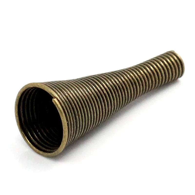 Alloy Spacer Beads Bugle Antique Bronze Color Plated About 24mm(1") x 9mm( 3/8"), Hole:Approx 2.2mm-8mm, 4 PCs
Alloy Spacer Beads Bugle Antique Bronze Color Plated About 24mm(1") x 9mm( 3/8"), Hole:Approx 2.2mm-8mm, 4 PCs