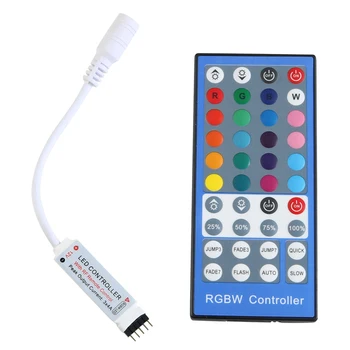 LED Controller DC12V 40Key IR Remote Controller for 3528 5050 RGBW LED Light Strip
LED Controller DC12V 40Key IR Remote Controller for 3528 5050 RGBW LED Light Strip