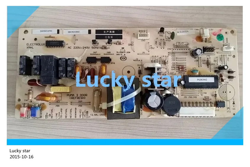 95% new for Electrolux refrigerator computer board circuit board PUMA 3 D00R H019CU003 board good working
95% new for Electrolux refrigerator computer board circuit board PUMA 3 D00R H019CU003 board good working