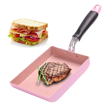 Non-stick Frying Pan smokeless pot Egg Pizza square pan Gas Induction Cooker Pink Cookware Kitchen Gadget Breakfast Frying Cook
Non-stick Frying Pan smokeless pot Egg Pizza square pan Gas Induction Cooker Pink Cookware Kitchen Gadget Breakfast Frying Cook
