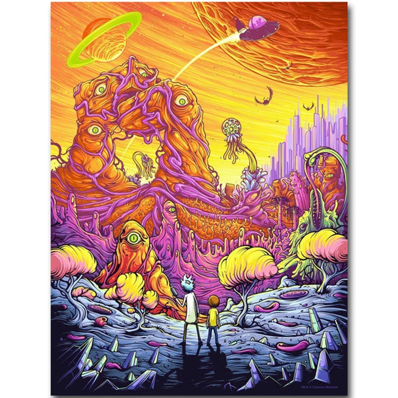 full diamond embroidery bead patterns square 5d diy diamond Painting Rick and Morty puzzle anime Needlework picture home decor
full diamond embroidery bead patterns square 5d diy diamond Painting Rick and Morty puzzle anime Needlework picture home decor