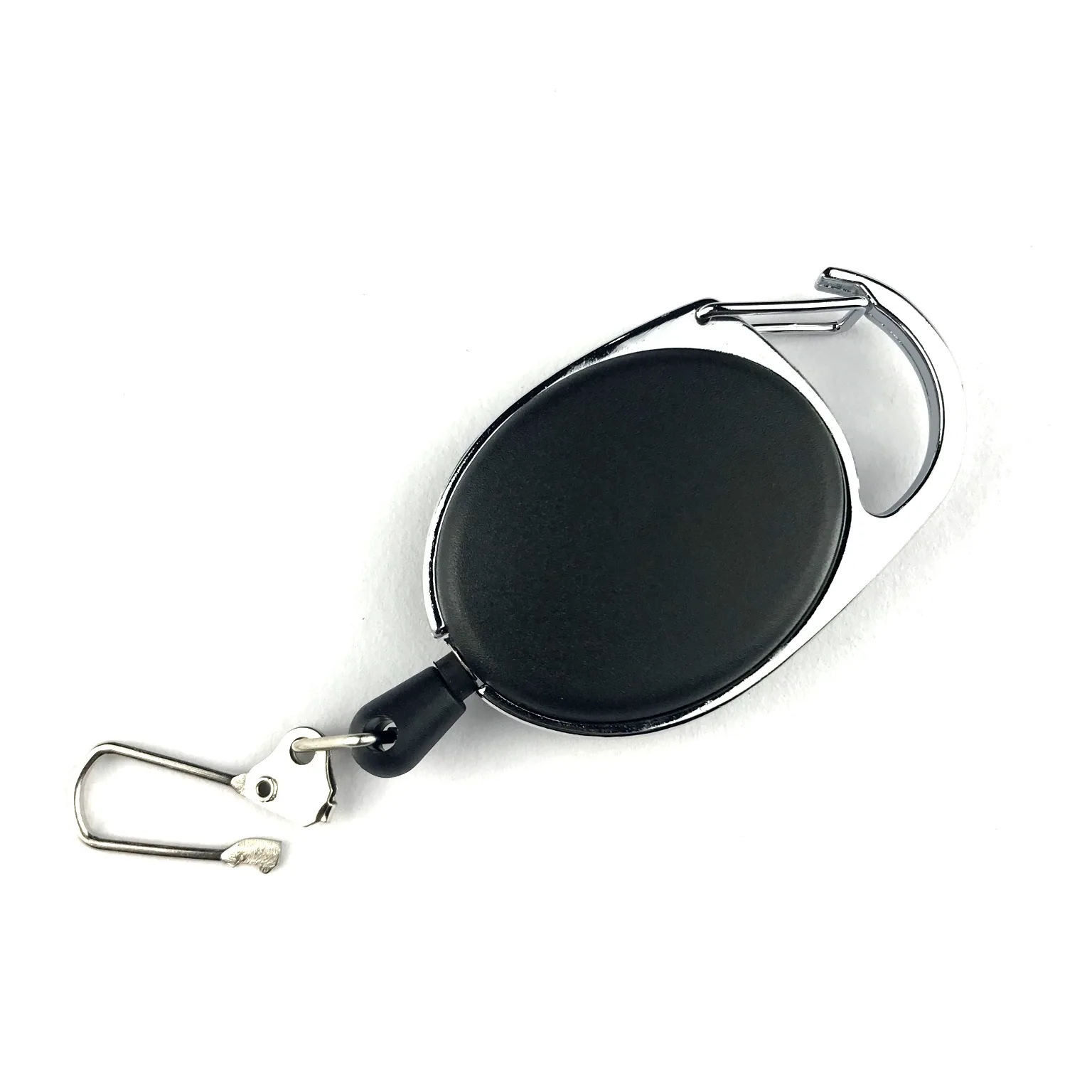 Retractable Recoil Keychain 60cm Black Wire Rope Badge Reel Anti Lost Yoyo Ski Pass ID Card Holder Key Ring Keyring Steel Cord
Retractable Recoil Keychain 60cm Black Wire Rope Badge Reel Anti Lost Yoyo Ski Pass ID Card Holder Key Ring Keyring Steel Cord