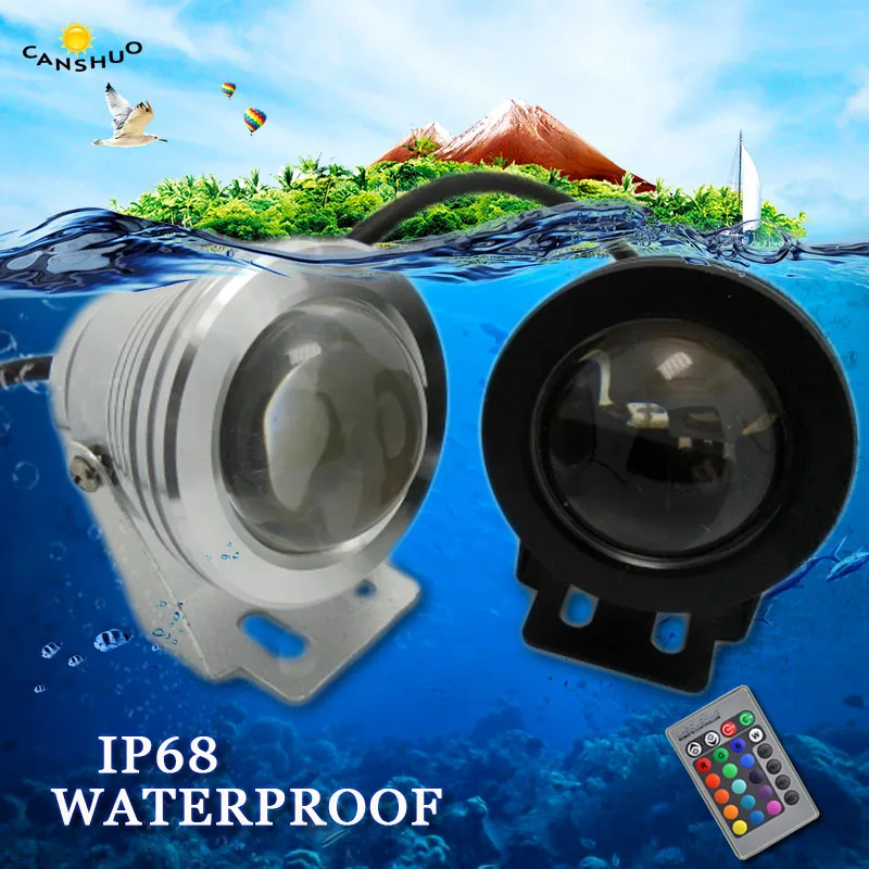 IP68 Led Underwater Spotlight Lamp Colorful 10W DC12V RGB Fountain Light Timing Function Pool Pond Lighting Aquarium Landscape
IP68 Led Underwater Spotlight Lamp Colorful 10W DC12V RGB Fountain Light Timing Function Pool Pond Lighting Aquarium Landscape