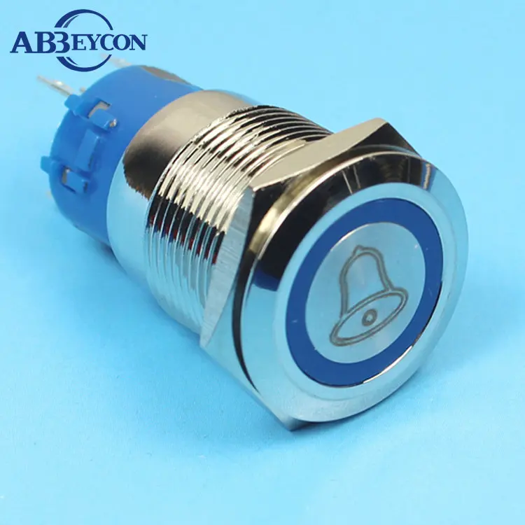 19145 latching 19mm power character illuninated flat head 1NO1NC/2NO2NC metal button switch logo switch
19145 latching 19mm power character illuninated flat head 1NO1NC/2NO2NC metal button switch logo switch