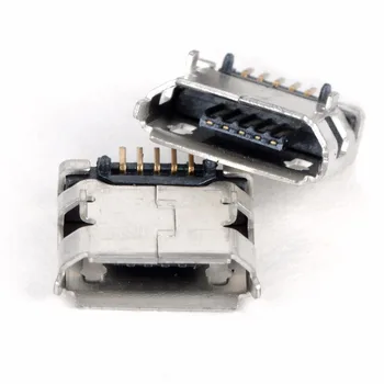 20pcs Light Weight Female 5 Pin SMT SMD DIP Socket Metal Silver Micro USB Type B Connectors
20pcs Light Weight Female 5 Pin SMT SMD DIP Socket Metal Silver Micro USB Type B Connectors