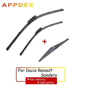APPDEE Wiper Front & Rear Wiper Blades Set For Dacia Renault Sandero 2015 2016 2017 2018 2019 Windshield Windscreen 22"+19"+11"
APPDEE Wiper Front & Rear Wiper Blades Set For Dacia Renault Sandero 2015 2016 2017 2018 2019 Windshield Windscreen 22"+19"+11"