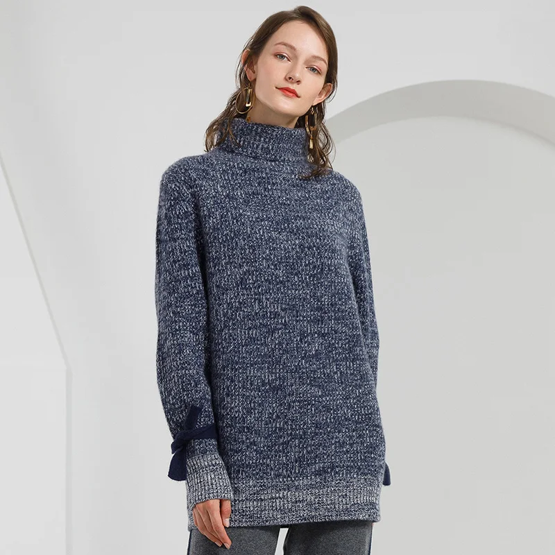 100 Cashmere Sweater Women 2019 Thick Turtleneck Sweater Long Female Warm Winter Women Knitted Pullovers Sweater Jumper Tops
100 Cashmere Sweater Women 2019 Thick Turtleneck Sweater Long Female Warm Winter Women Knitted Pullovers Sweater Jumper Tops
