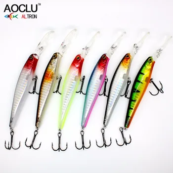 AOCLU NEW LURE 6 pcs/lot wobblers 90mm 13g Hard Bait Minnow Crank fishing lure saltwater Bass Fresh VMC hooks 6 colors
AOCLU NEW LURE 6 pcs/lot wobblers 90mm 13g Hard Bait Minnow Crank fishing lure saltwater Bass Fresh VMC hooks 6 colors
