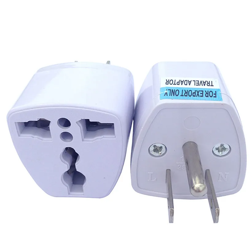 Universal EU UK AU to US USA Canada AC Travel Power Plug Adapter Converter drop shipping 90703
Universal EU UK AU to US USA Canada AC Travel Power Plug Adapter Converter drop shipping 90703