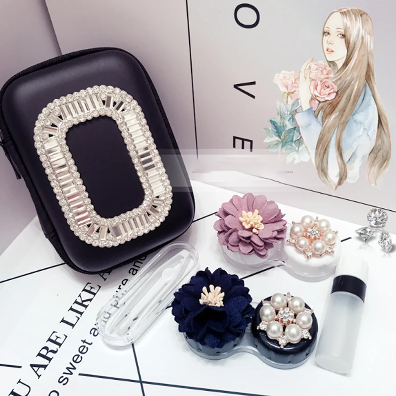 Handmade Cosmetic Contact Lens Case With Mirror Contact Lens Case Cute Lovely Travel Kit Lenses Box Eyewear Accessories
Handmade Cosmetic Contact Lens Case With Mirror Contact Lens Case Cute Lovely Travel Kit Lenses Box Eyewear Accessories
