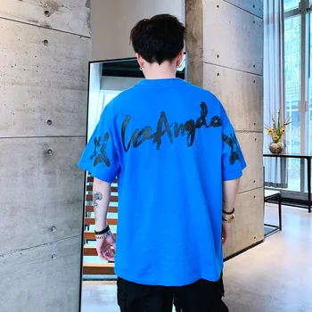 Summer New T Shirt Men Fashion Letter Printing Casual Short-sleeved Tshirt Man Streetwear Hip-hop Loose Cotton T-shirt M-2xl
Summer New T Shirt Men Fashion Letter Printing Casual Short-sleeved Tshirt Man Streetwear Hip-hop Loose Cotton T-shirt M-2xl