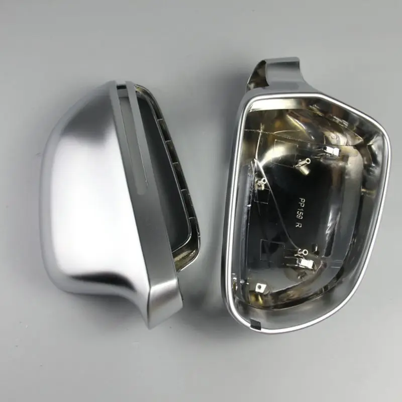 New 1 Pair of Silver Matte Chrome Rearview Mirror Cover Shell Protection Cap for Aodi B8 A3 S3 RS3 A4 A5 A6 S4 RS4 S6 RS6 Q3 qyh
New 1 Pair of Silver Matte Chrome Rearview Mirror Cover Shell Protection Cap for Aodi B8 A3 S3 RS3 A4 A5 A6 S4 RS4 S6 RS6 Q3 qyh
