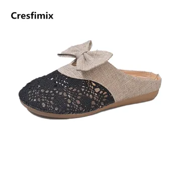 Cresfimix femmes appartements women fashion comfortable mesh breathable flat shoes lady cute beige bow tie shoes zapatos b2859
Cresfimix femmes appartements women fashion comfortable mesh breathable flat shoes lady cute beige bow tie shoes zapatos b2859